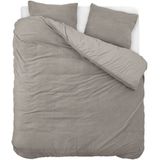 Dekbedovertrek - Wit - Katoen - Eenpersoons