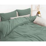 Dekbedovertrek - Grijs - Katoen - 1 Persoon