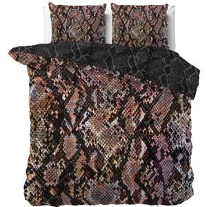 Dreamhouse - Dekbedovertrek Martina - Zwart - Katoensatijn - Inclusief Kussenslopen