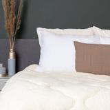 Sleeptime - Lazy Teddy - Dekbed - Creme - 240x200 - Teddy