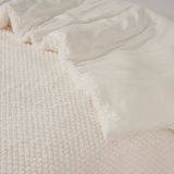 Sleeptime Fur Teddy Dekbedovertrek + 1 x kussensloop Creme