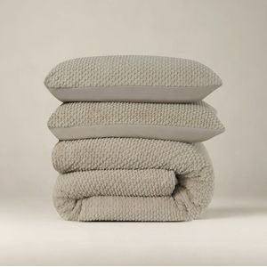 Sleeptime Fur Teddy Dekbedovertrek Taupe