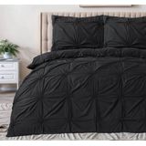 Dekbedovertrek - Grijs - Katoen - Eenpersoons