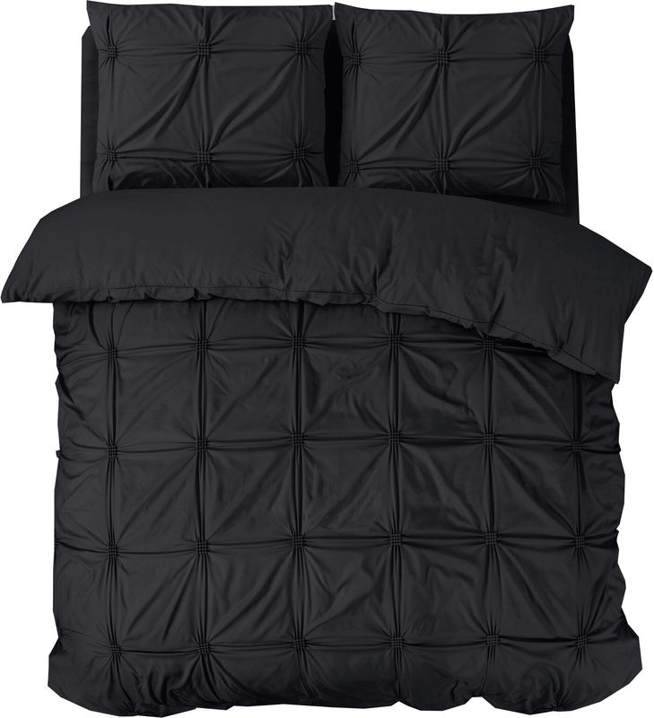 Dekbedovertrek - Grijs - Katoen - Eenpersoons