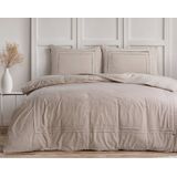 Sleeptime - Tailored - Dekbedovertrek - Taupe - 200x220 + 2 Kussenslopen 60x70