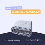 Sleeptime - Lazy Partner - Dekbed Zonder Overtrek - 200x200 Cm - 500 Gsm