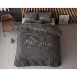 Dekbedovertrek - Wit - Katoen - 2 Stuks