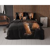 Dekbedovertrek - Grijs - Katoen - 2 Persoons