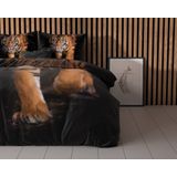 Dekbedovertrek - Grijs - Katoen - 2 Persoons