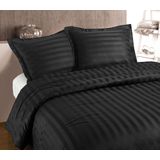 Primaviera DeLuxe - Dekbedovertrek - Antraciet - 240x200/260 + 2 Kussenslopen 60x70 - Grijs