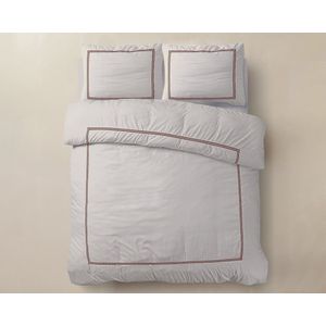 Primaviera - DeLuxe - Dekbedovertrek - Taupe/brons - 140x200/260 + 1 Kussensloop 60x70