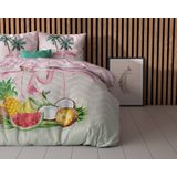 Sleeptime - Fresh Air - Dekbedovertrek - Blauw - 100% Microvezel - Inclusief Kussensloop