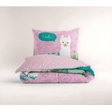 Dekbedovertrek - Wit - Katoen - 1-Persoons