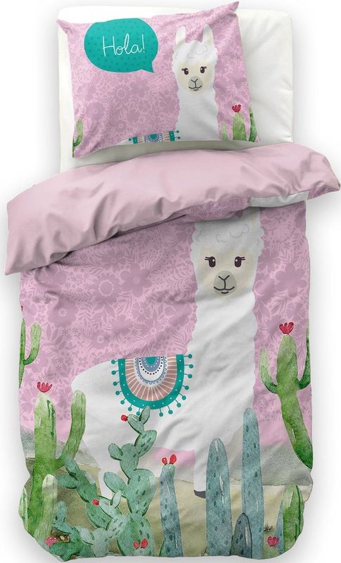 Dekbedovertrek - Wit - Katoen - 1-Persoons