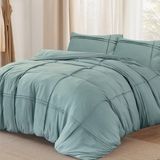 Sleeptime - Washed Tufted - Dekbedovertrek - Wit/Blauw/Groen/Roze/Antraciet - Microvezel