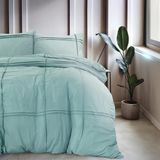 Sleeptime - Washed Tufted - Dekbedovertrek - Wit/Blauw/Groen/Roze/Antraciet - Microvezel