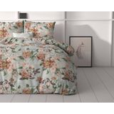 Dekbedovertrek - Blauw - Katoen - 1-Persoons