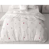 Dekbedovertrek - Wit - Katoen