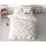 Dekbedovertrek - Wit - Katoen