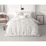 Dekbedovertrek - Wit - Katoen