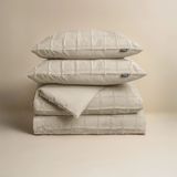 Dekbedovertrek - Effen - Katoen - Blauw