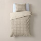 Dekbedovertrek - Effen - Katoen - Blauw