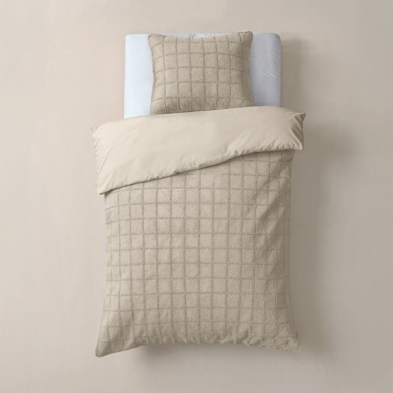 Dekbedovertrek - Effen - Katoen - Blauw