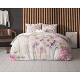 Sleeptime - Dekbedovertrek Gyna - Roze - 140x200x220 + 1 Kussensloop 60x70