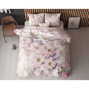 Sleeptime - Dekbedovertrek Gyna - Roze - 140x200x220 + 1 Kussensloop 60x70