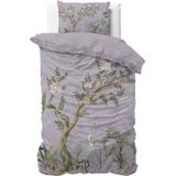 Sleeptime - Dekbedovertrek Lois - Paars - 140x200x220 + 1 Kussensloop 60x70