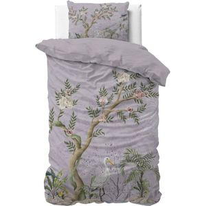 Sleeptime - Dekbedovertrek Lois - Paars - 140x200x220 + 1 Kussensloop 60x70