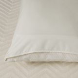 Dekbedovertrek - Wit - Katoen - 1 Persoons