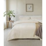 Dekbedovertrek - Wit - Katoen - 1 Persoons