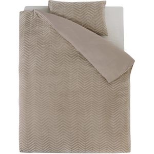 Dekbedovertrek - Wit - Katoen - Eenpersoons