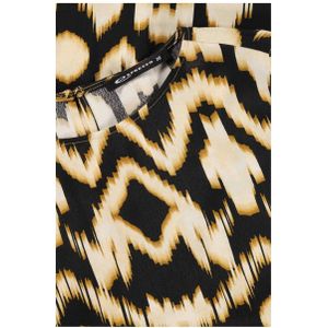 Expresso - Top - Zwart - Viscose - Straight Fit