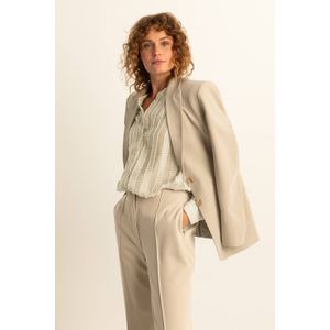 Expresso - Rechtvallende Blazer - Beige