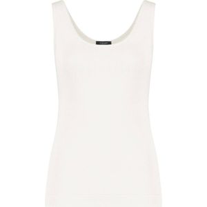 Claudia Sträter - Jersey Singlet - Ecru - Gebreid
