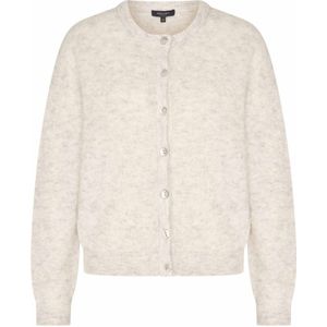 Claudia Sträter - Vest - Lichtgrijs - Gebreid