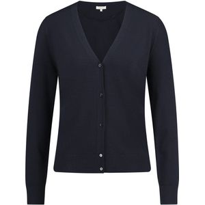 Expresso - Cardigan - Donkerblauw - Fijn Gebreid