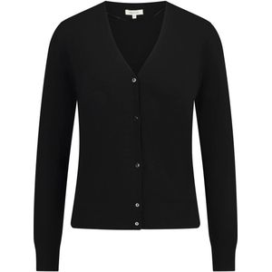 Expresso - Cardigan - Zwart - Fijn Gebreid