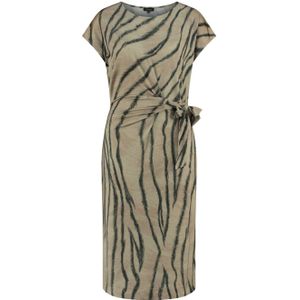 Claudia Sträter - Wikkel-/Overslagjurk - Taupe