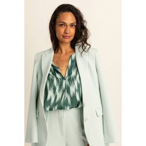 Expresso - Blazer - Lichtgroen - Getailleerd