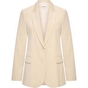 Expresso - Regular Blazer - Beige - Corduroy
