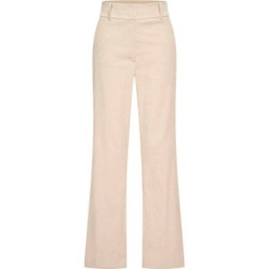 Expresso - Straight High Waist Pantalon - Beige