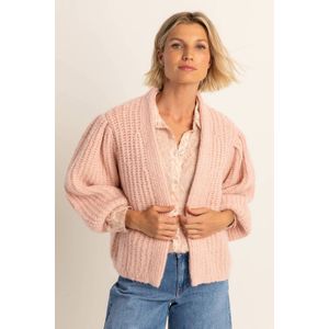 Expresso - EX12-25550 - Vest - Lichtroze - Grof Gebreid