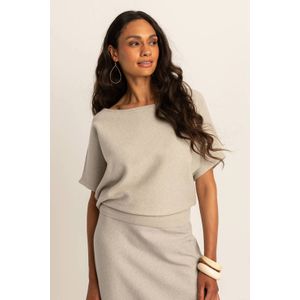 Expresso - EX11-25681 - Gebreide Trui - Beige - Loose Fit