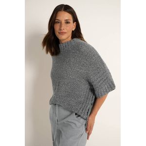 Claudia Sträter - Gebreide Trui - Grijs - Wol