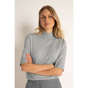 Claudia Sträter - Coltrui - Grijs - 100% Wol - Aansluitende Pasvorm