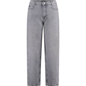 Claudia Sträter - High Waist Straight Leg Jeans - Grijs - Denim