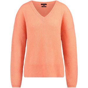 Claudia Sträter - Gebreide Trui - Oranje - Wol en Alpaca
